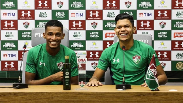 Marcos Paulo e Evanilson - Fluminense