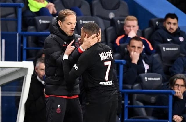 Tuchel e Mbappé