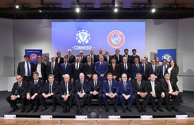 Encontro Conmebol e Uefa