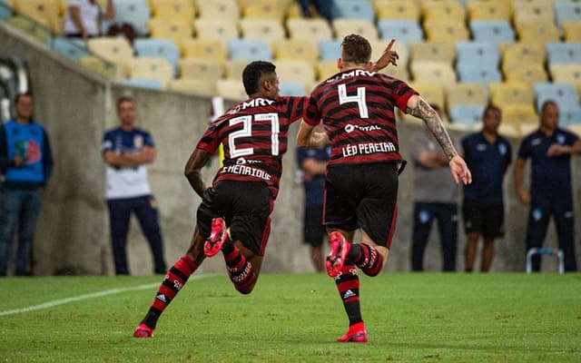 Fluminense x Flamengo - Comemoração