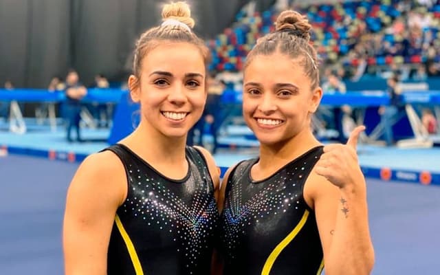 Alice e Camila - Copa do Mundo de Trampolim