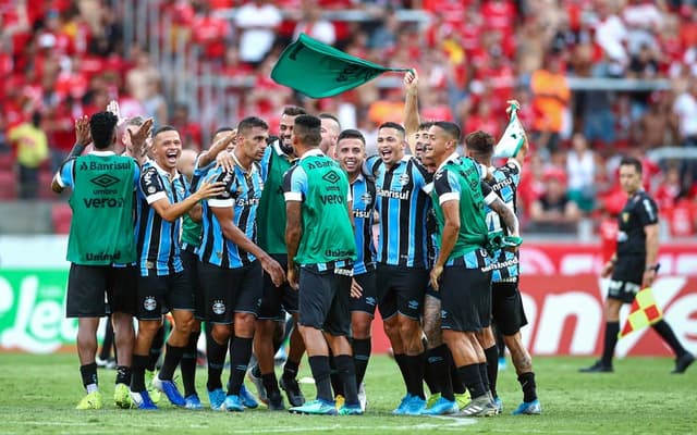 Internacional x Grêmio - Comemoração