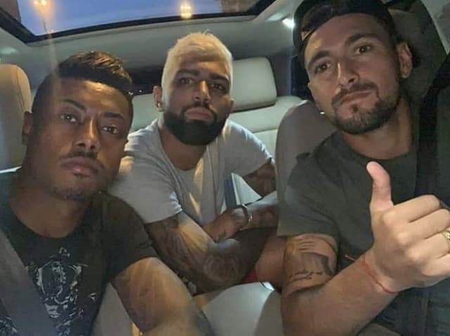 Bruno Henrique, Arrascaeta e Gabigol