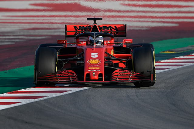 Sebastian Vettel (Ferrari) - Testes F1 2020