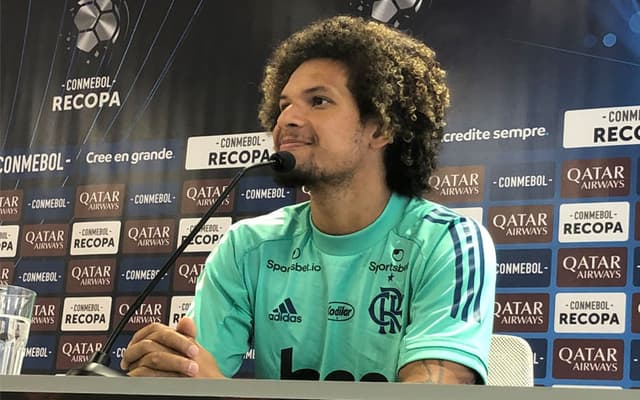 Coletiva Willian Arão - Flamengo