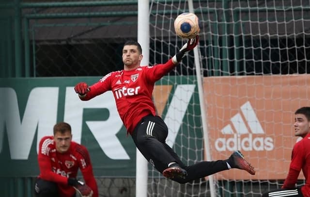 Tiago Volpi - Treino São Paulo