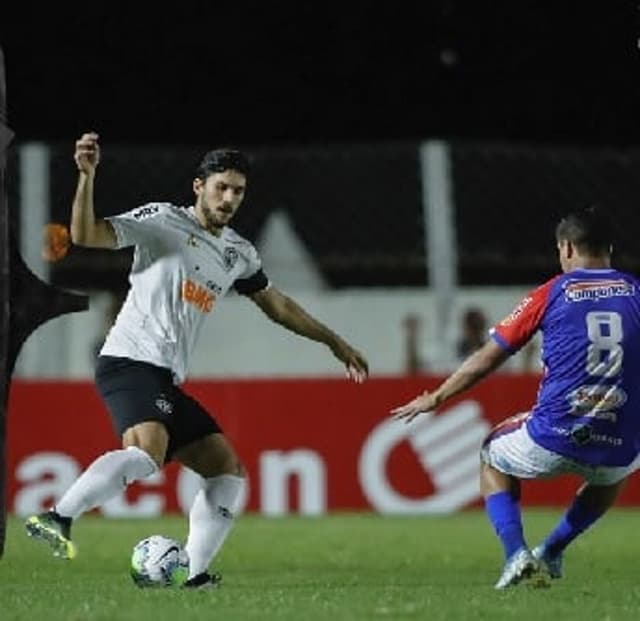 O Afogados deu trabalho para o Galo no duelo pela Copa do Brasil