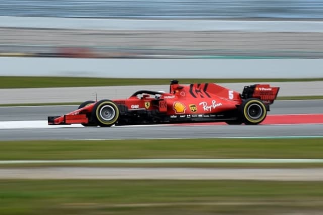 Sebastian Vettel (Ferrari) F1 2020