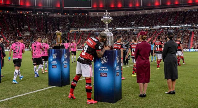 Gabigol Flamengo ReCopa Taça