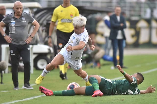 Soteldo - Santos x Palmeiras