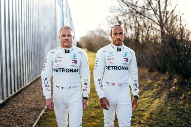 Valtteri Bottas e Lewis Hamilton - Mercedes