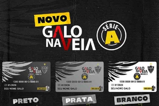 O novo "Galo na Veia" tem três categorias principais para o torcedor