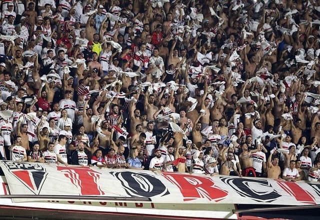 São Paulo x LDU - Torcida