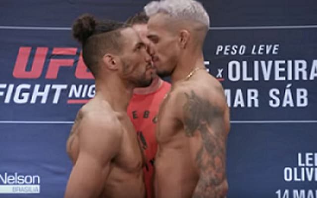 Lee passou em mais de 1kg o limite da categoria dos leves, mas luta com Do Bronx foi mantida (Foto: Reprodução/YouTube)