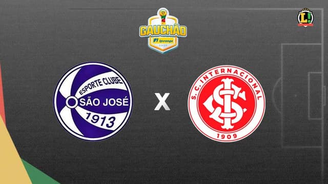 São José x Internacional - TEMPO REAL