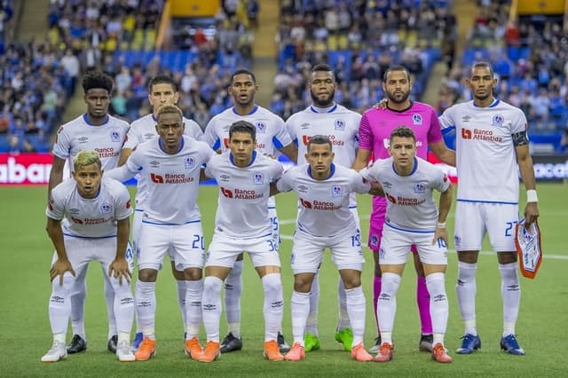 Olimpia na partida diante do Montreal Impact pela Concachampions