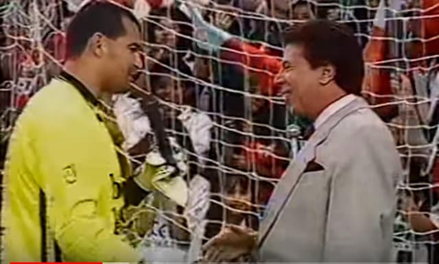 Gol Show - Chilavert e Silvio Santos