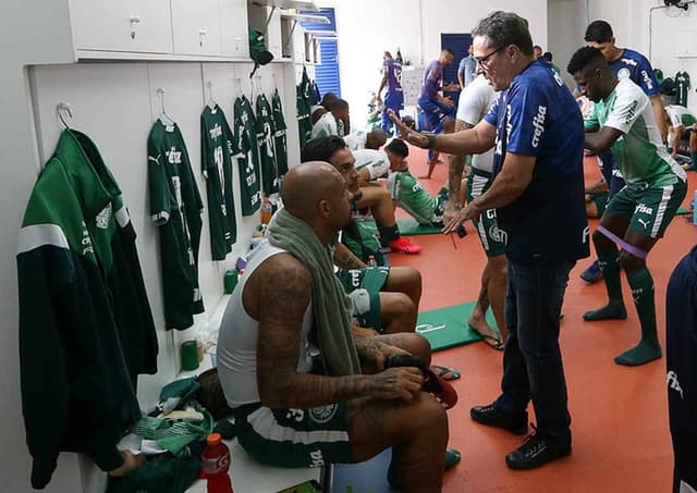 Felipe Melo Gustavo Gómez Vanderlei Luxemburgo Palmeiras