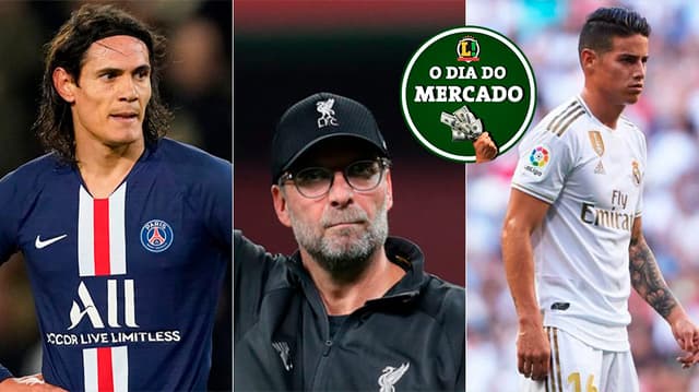 Dia Do Mercado - Cavani, Jurgen Klopp e James Rodriguez