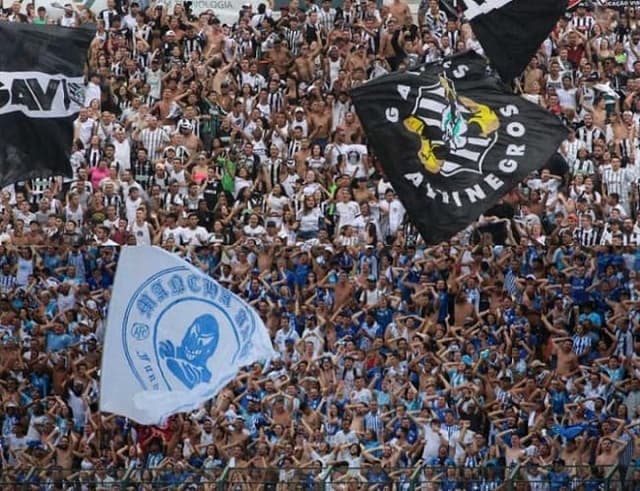 Montagem torcida Figueirense e Avaí