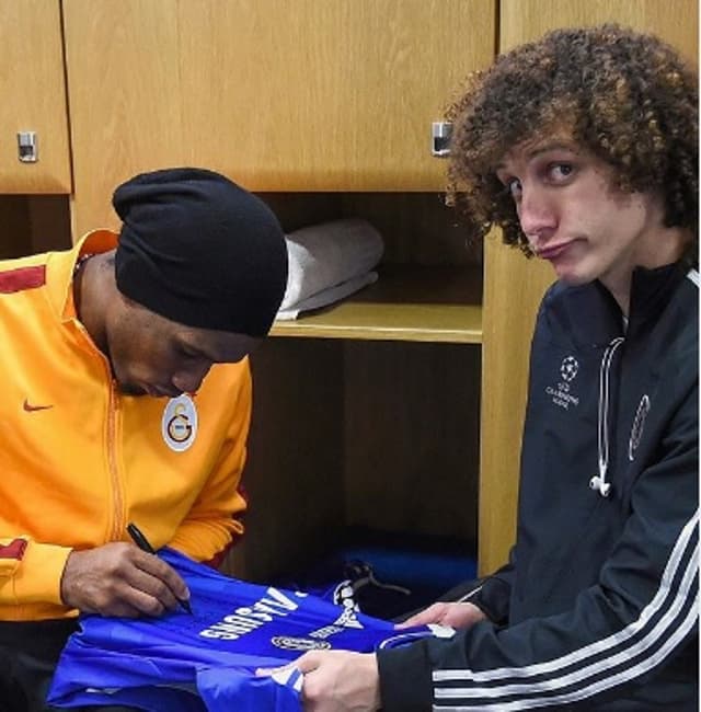 David Luiz e Drogba