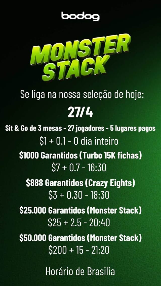 Monster Stack Segunda