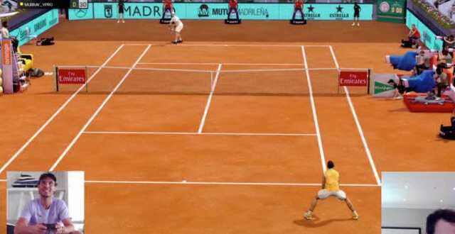 Nadal x Murray game virtual