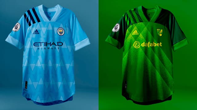 Montagem: Premier League com Adidas