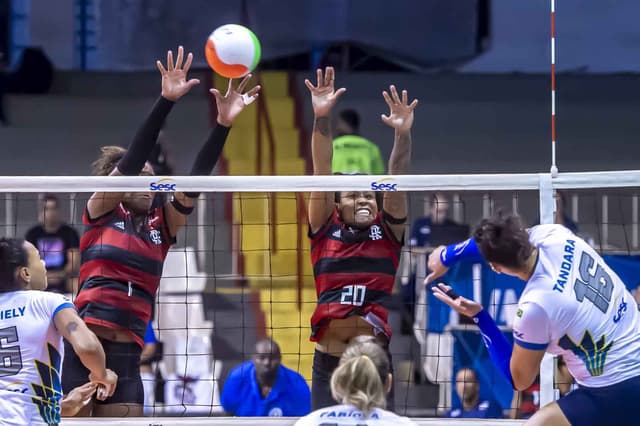 Encontro entre Sesc e Flamengo na última temporada