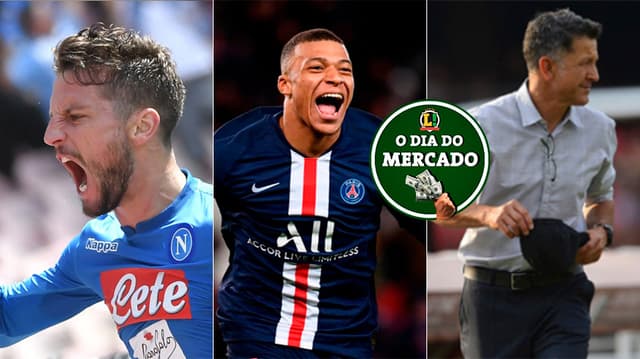 Dia do Mercado - Mertens, Mbappé e Juan Carlos Osorio