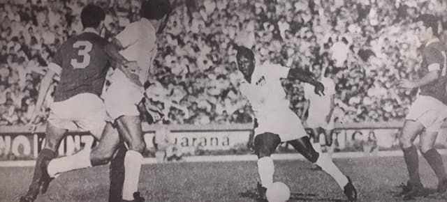 Pameiras 1 x 3 Santos - Campeonato Paulista de 1968