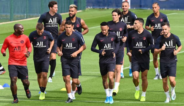 Treino PSG