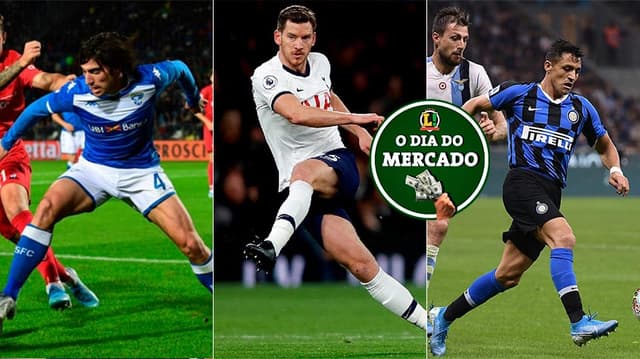 Dia do Mercado - Sandro Tonali, Vertonghen e Alexis Sánchez