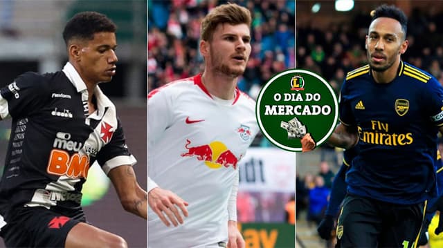 Dia do Mercado - Marrony, Werner e Aubameyang