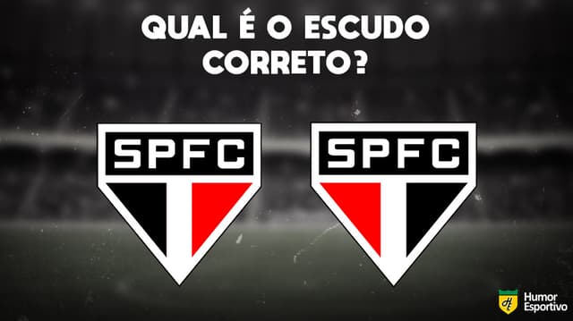 Desafio: qual o escudo certo - São Paulo