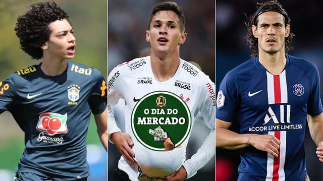 Montagem - Matheus Nascimento, Mateus Vital e Cavani