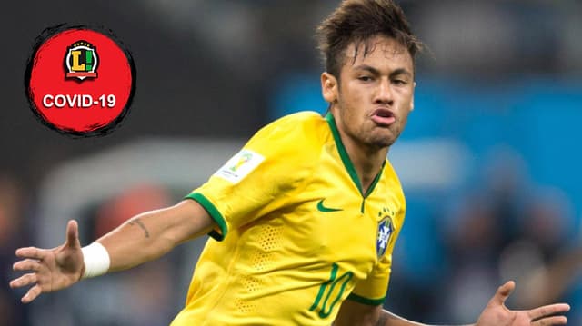 Neymar - Selo Covid-19