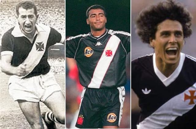 Pinga Romário e Roberto Dinamite