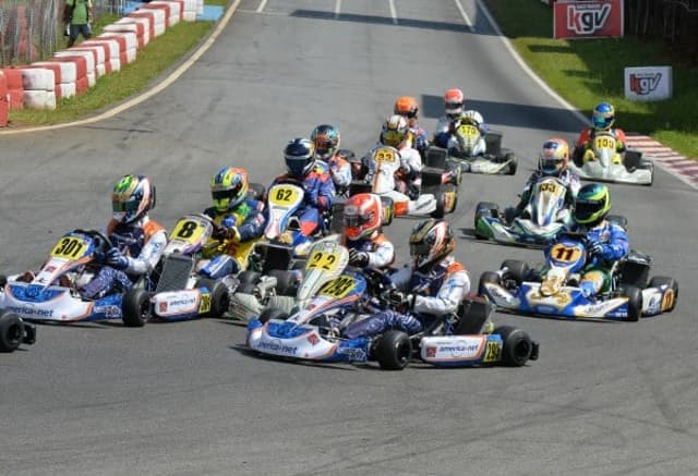 Categoria Rotax DD2 na Copa SP de Kart Granja Viana (Pedro Bragança/RF1)