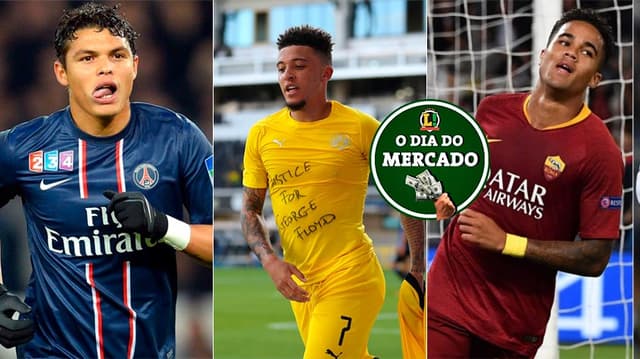 Dia do Mercado - Thiago SIlva, Sancho e Kluivert