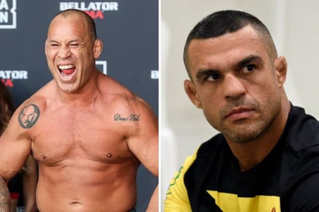 Wanderlei Silva e Vitor Belfort