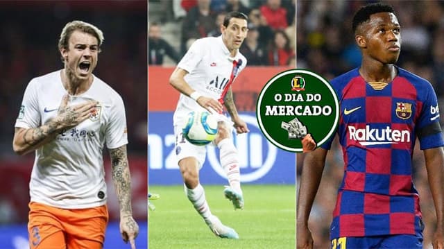 Dia do Mercado - Roger Guedes, Di María e Ansu Fati