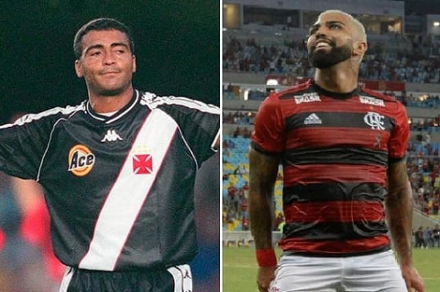 Romário e Gabigol