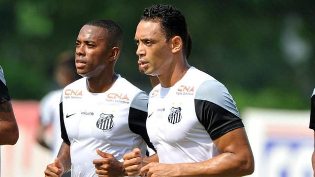 Robinho e Ricardo Oliveira