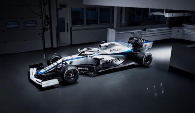 Nova pintura Williams FW41