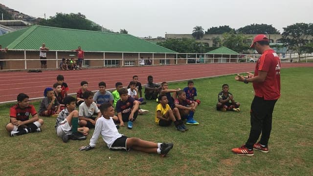 Curso de capacitação - Flamengo e Prefeitura