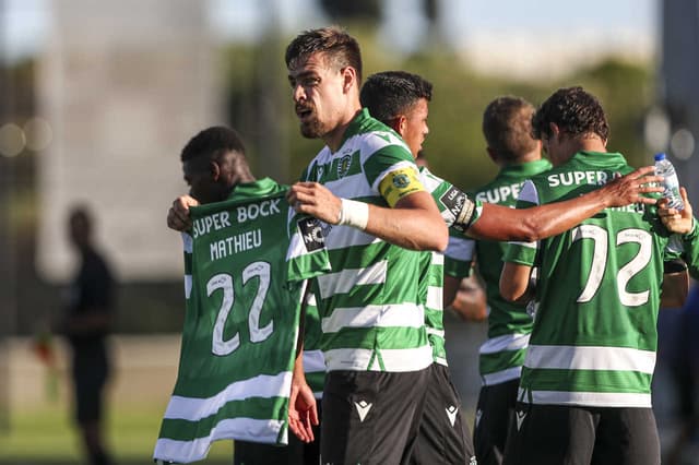 Belenenses x Sporting - Coates - Homenagem a Mathieu