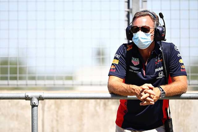 Christian Horner (Red Bull) - Teste Silverstone