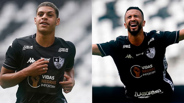 Montagem Botafogo - Luis Henrique e Caio Alexandre