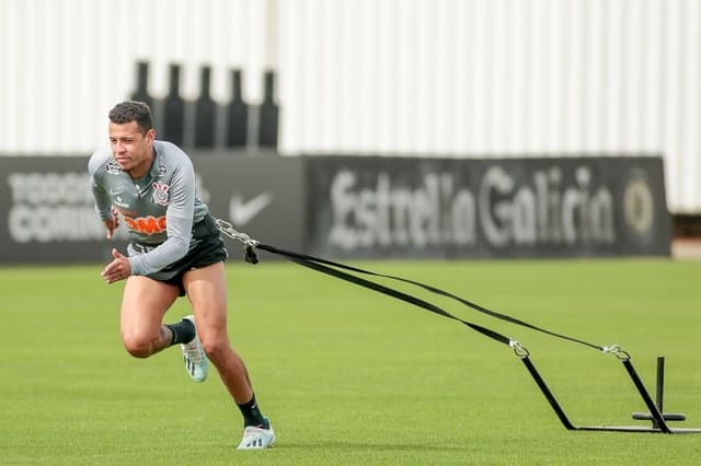 Sidcley - Treino Corinthians